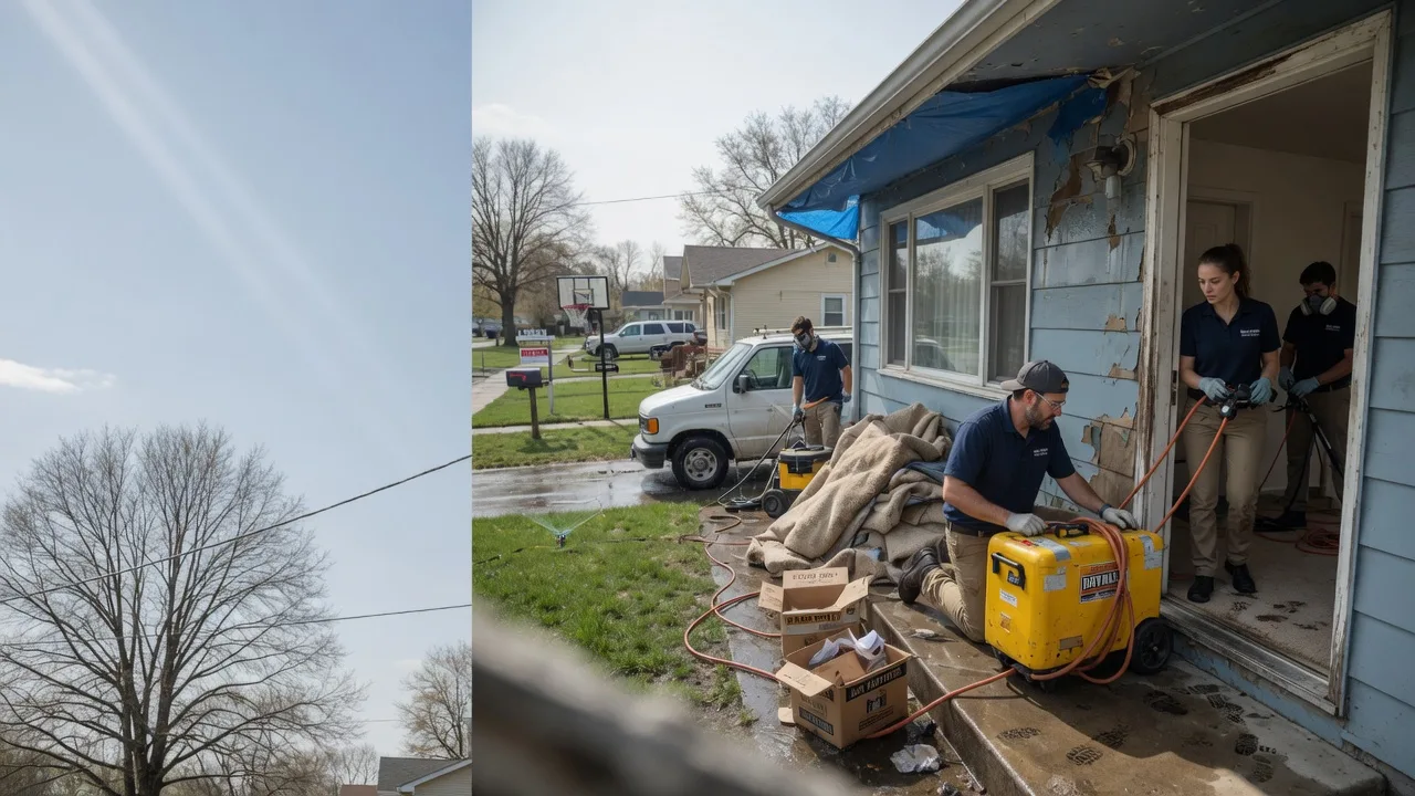 Basement Flood Cleanup in Petersburg, TX near me